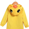 CM C&M WODRO Toddler Baby Boy Girl Duck Rain Jacket Cute Cartoon Animal Raincoat Hoodie Kids Coat Fall Winter School Outfit