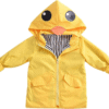 CM C&M WODRO Toddler Baby Boy Girl Duck Rain Jacket Cute Cartoon Animal Raincoat Hoodie Kids Coat Fall Winter School Outfit