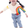 BINIDUCKLING Toddler & Little Girl Crewneck Graphic Sweatshirt 18 Months - Size 6