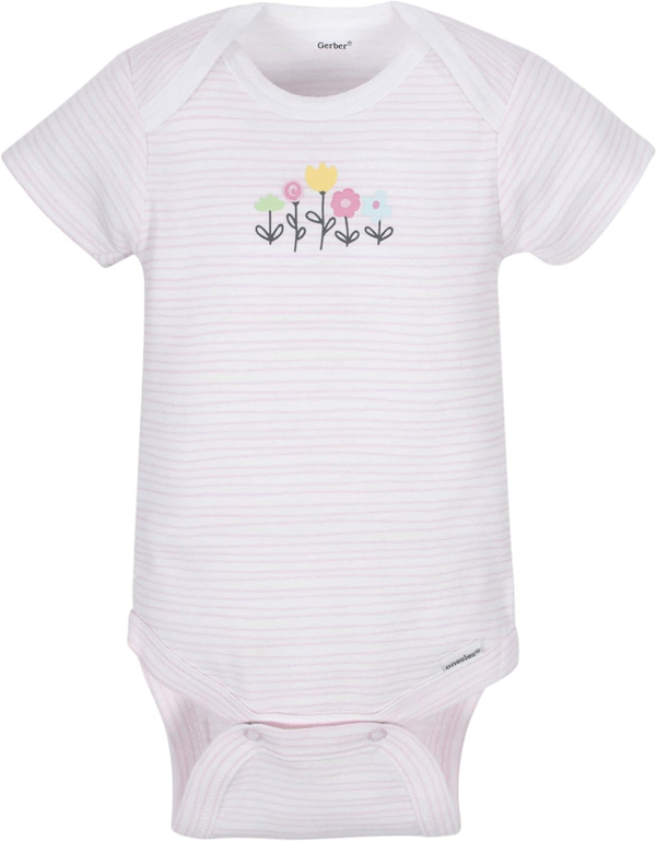 Onesies Brand Baby-Girls 8-Pack Short Sleeve Mix & Match Bodysuits