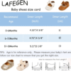 LAFEGEN Baby Girls Mary Jane Flats with Bownot Non Slip Soft Sole PU Leather Newborn Infant Toddler First Walker Cirb Dress Shoes