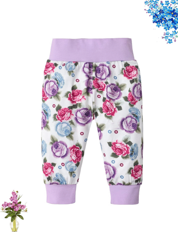 KANGKANG Baby Girl Clothes Outfits Infant Romper Ruffle Onsies Floral Pants Cute Toddler Baby Girl Clothes Set 9 12 Months