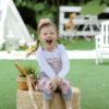 Kucnuzki Toddler Girl Clothes Long Sleeve Fall Outfit Daddys Little Girl Baby Clothes Rose Flower Pant Girl Boutique Clothing Set 12-18 Months