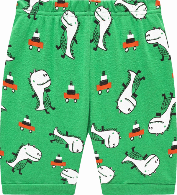 Cotton Dinosaur Pajamas for Boys - Cartoon Sleepwear for Toddlers, Size 6