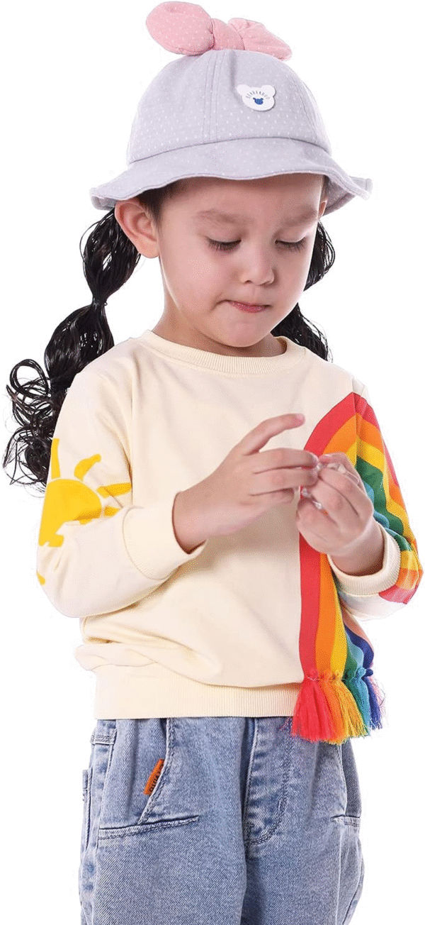 BINIDUCKLING Toddler & Little Girl Crewneck Graphic Sweatshirt 18 Months - Size 6