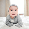 Burt'S Bees Baby Essentials Baby Boys' 100% Organic Cotton One-Piece Long Sleeve Coverall
