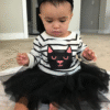 Jane Shine Infant Tutus, Tutu Skirt for Baby Girls, Toddler Tulle Dress Skirt 5 Layers Soft for Babies First Birthday