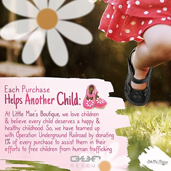 Little Mae'S Boutique Mary Jane Squeaky Shoes for Toddler Girls, Ideal Walking Shoes with Removable Squeaker and Adjustable Strap - Soft Sole Shoes for Little Girls