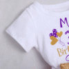 IBTOM CASTLE Baby Girls Newborn It'S My 1St/2Nd Birthday Cake Smash Shinny Printed Sequin Bow Tutu Princess Dress