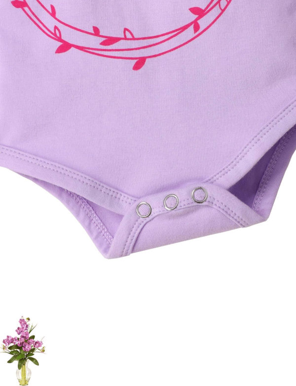KANGKANG Baby Girl Clothes Outfits Infant Romper Ruffle Onsies Floral Pants Cute Toddler Baby Girl Clothes Set 9 12 Months