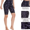 Yoga Shorts for Women – 5" High Waisted Biker Shorts with Pockets for Workout, Training, Running