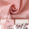 Mioglrie Newborn Infant Baby Girl Clothes Outfits Romper Baby Girl Skirt Set Floral Baby Clothes for Girls Fall Winter