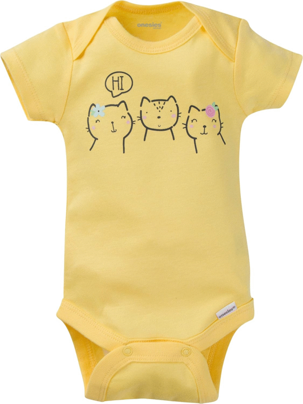 Onesies Brand Baby-Girls 8-Pack Short Sleeve Mix & Match Bodysuits