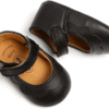 LAFEGEN Baby Girls Mary Jane Flats with Bownot Non Slip Soft Sole PU Leather Newborn Infant Toddler First Walker Cirb Dress Shoes